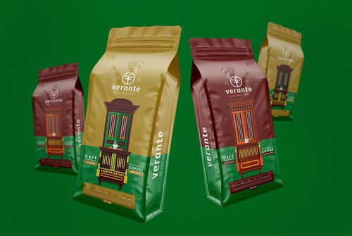 手工咖啡品牌及包装设计,新颖并带有异国风情